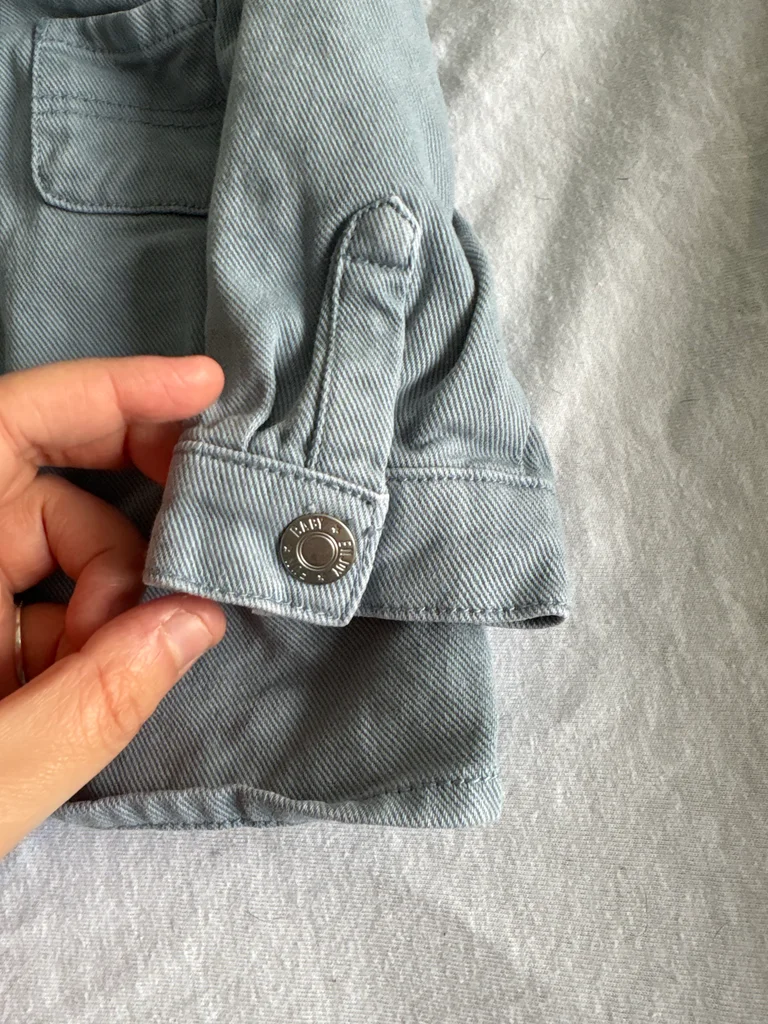 Jolie Veste en Jean Bleu Bébé Garçon 3 Mois – Inextenso – photo 5